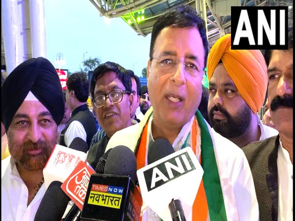 Congress leader Randeep Surjewala (Photo / ANI)