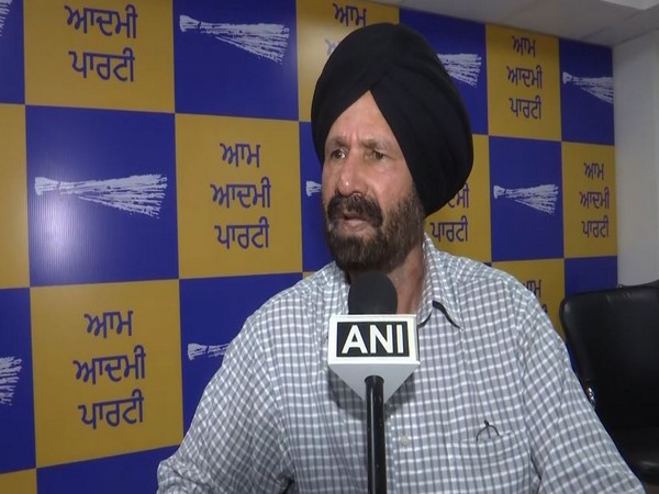 AAP senior spokesperson Jagtar Singh Dyalpura (Photo/ANI)