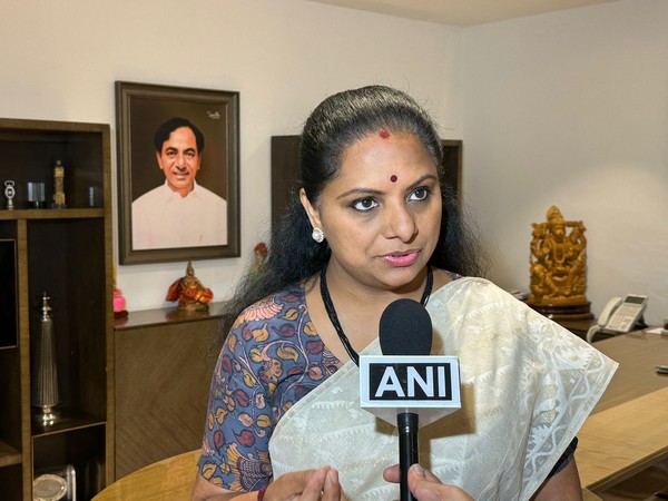 BRS MLC K Kavitha (File photo/ANI)