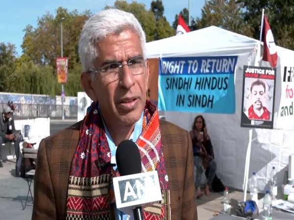Executive Director of Sindhi Foundation, Manawar Laghari (Photo/ANI)