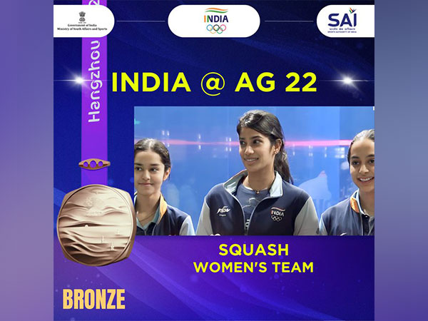 Indian women's squash team (Photo: SAI Media/ Twitter)