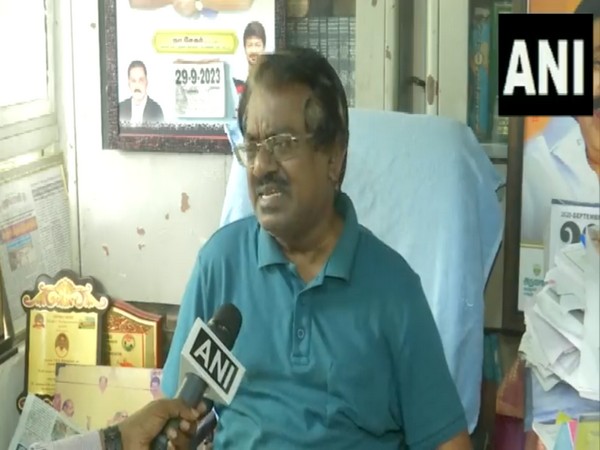 Dravida Munnetra Kazhagam (DMK) leader TKS Elangovan. (Photo/ANI)