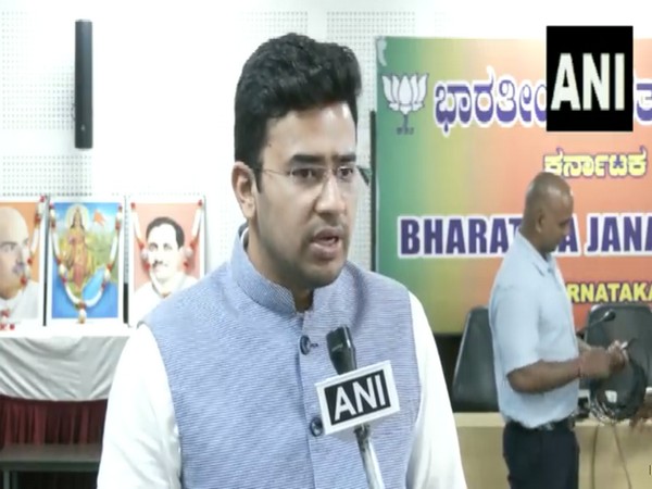 Bharatiya Janata Party MP Tejasvi Surya. (Photo/ANI)