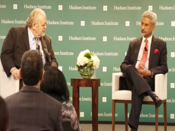 External Affairs Minister S Jaishankar in Washington, DC. (Photo: Hudson Institute//YouTube)