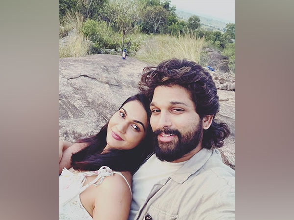 Allu Arjun with Sneha (Image source: Instagram)