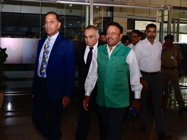 ECI delegation arrives in poll-bound Rajasthan (Photo/ANI)