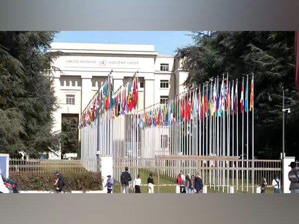Visual of the UNHRC in Geneva (Photo/ANI)