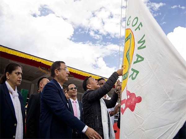 Arunachal Pradesh CM Pema Khandu at inaugural ceremony (Photo/ANI)