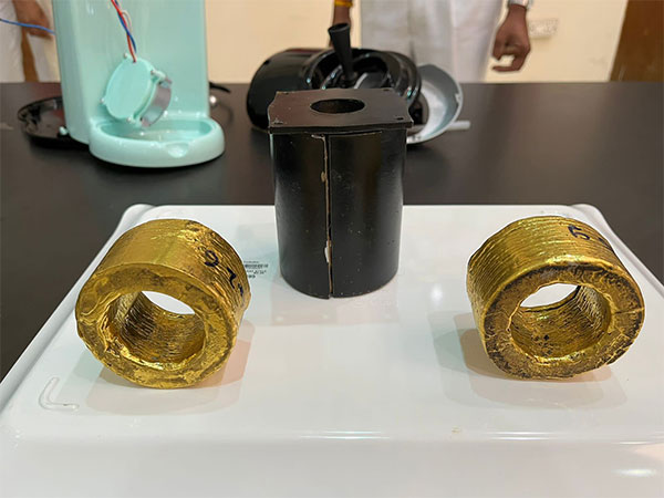 Customs seize gold worth Rs 2.01 crore at Nagpur airport (Photo/ANI)