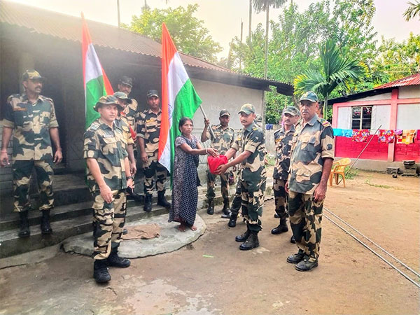 BSF Meghalaya organizes Amrit Kalash Yatra (Photo/ANI)