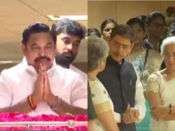 AIADMK Palaniswami and TN Governor RN Ravi (Photo/ANI)