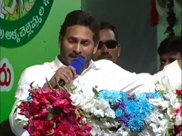 Andhrapradesh CM YS Jagan Mohan Reddy (Photo/ANI)