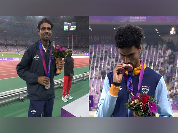 Kartik Kumar and Gulveer Singh (Photo: Anurag Thakur/ Twitter)