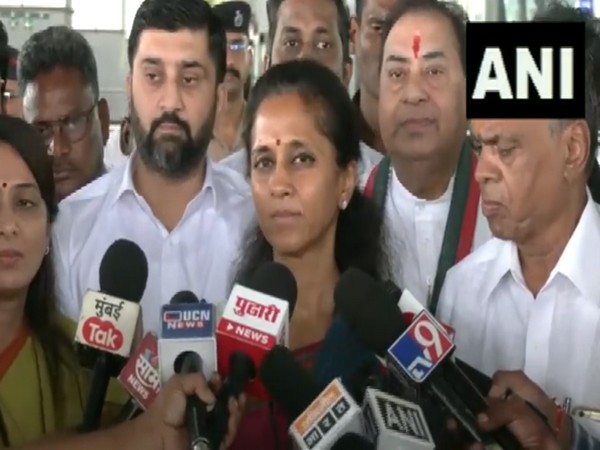 Nationalist Congress Party (NCP) MP Supriya Sule. (Photo/ANI)