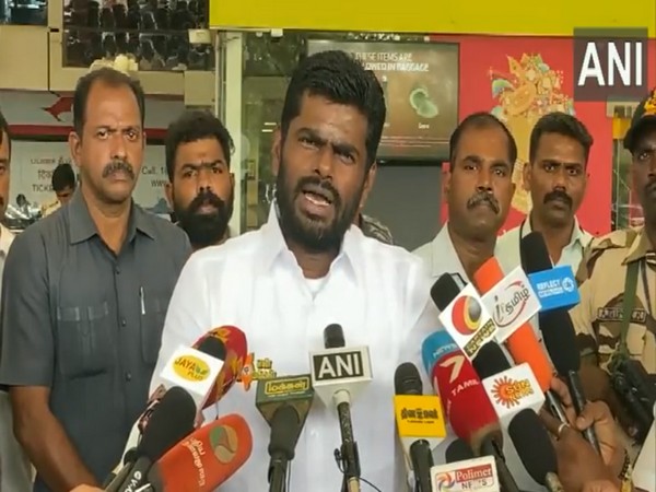 Tamil Nadu BJP president K Annamalai (Photo/ANI)