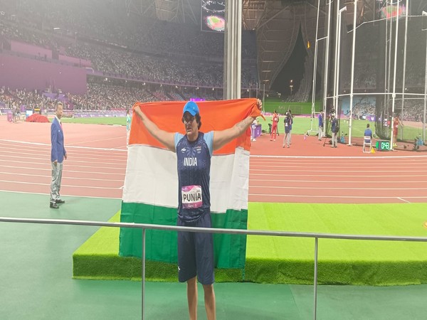 Seema Punia (Photo: Athletics Federation of India/ Twitter)