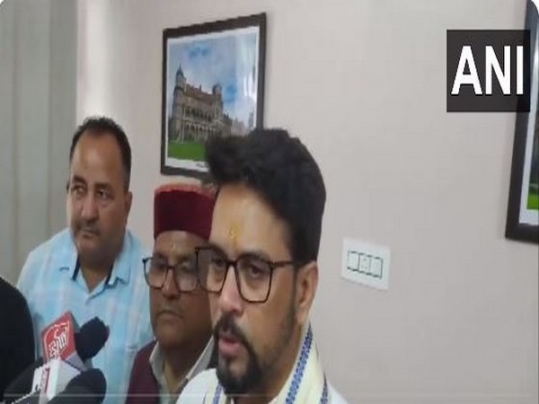 Union Minister Anurag Thakur (Photo/ANI)