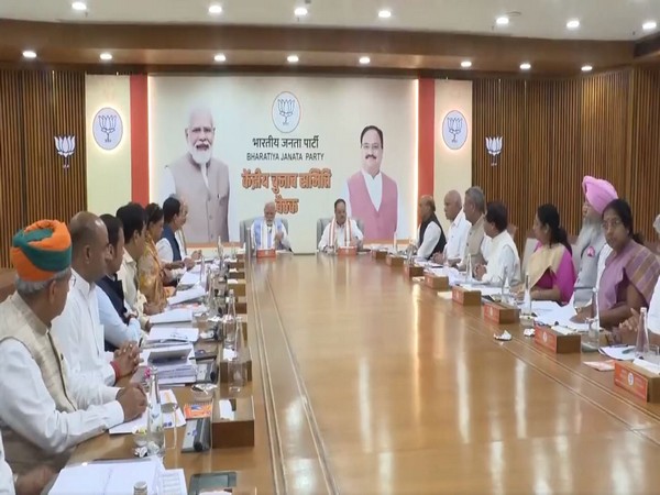 BJP Central Election Committee meeting (Photo/X@BJP4India)