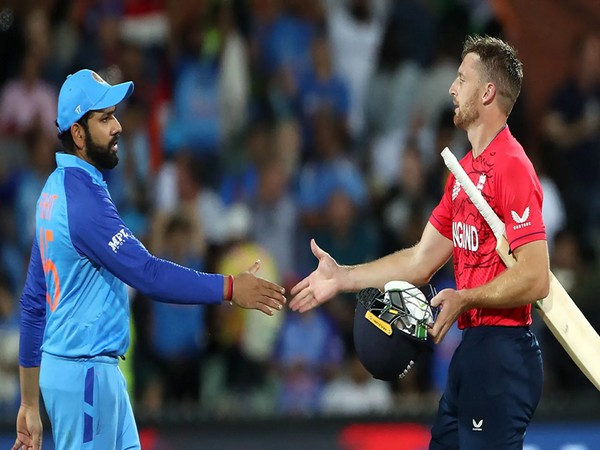Rohit Sharma and Jos Buttler. (Photo- ICC)