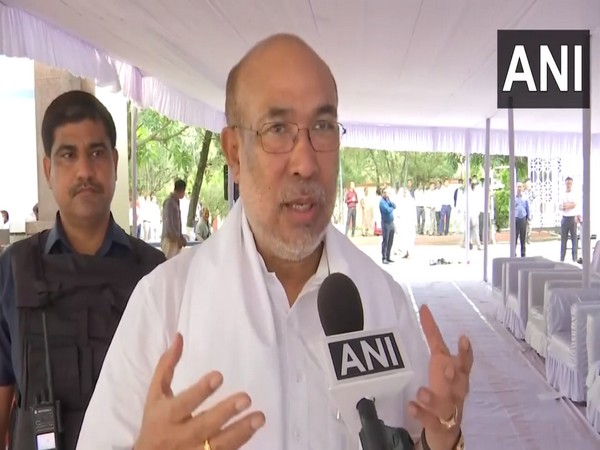 Manipur Chief Minister N Biren Singh (Photo/ANI)