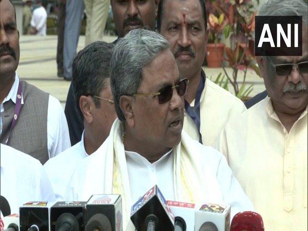 Karnataka Chief Minister Siddaramaiah. (Photo/ANI)