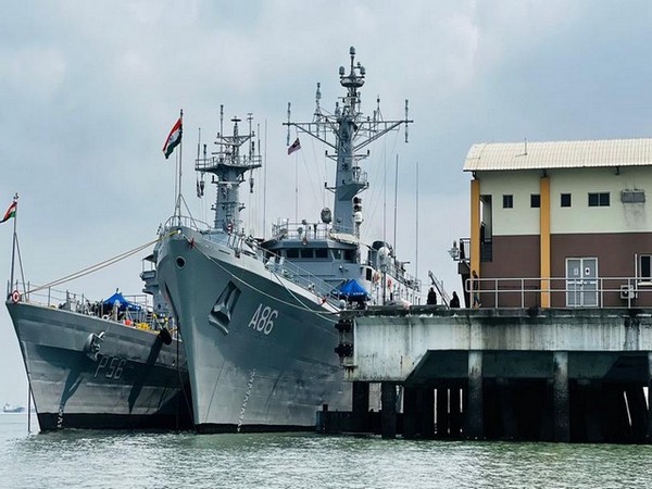 Indian Navy’s First Training Squadron’s visit to Malaysia’s Port Klang (Photo/PIB)
