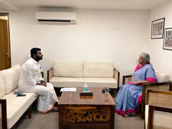 Annamalai calls on Union Finance Minister Nirmala Sitharaman in Delhi (Photo credit/ Nirmala Sitharaman Office 'X' handle)