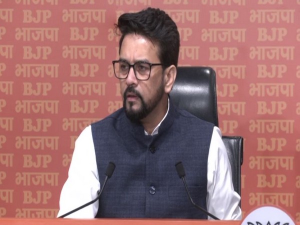 Union Minister Anurag Thakur (Photo/ANI)