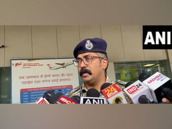 Inspector General of Police of Bastar, P Sundarraj (Photo/ANI)