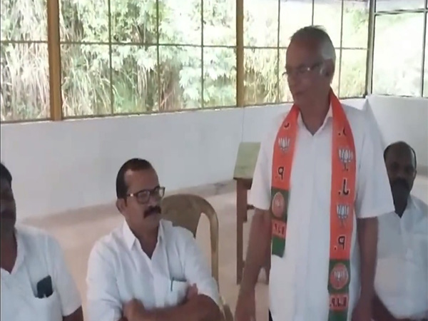 Former St. Thomas Church priest K S Aji (Photo/ANI)