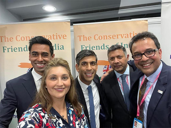 UK PM Rishi Sunak, India's High Commissioner to the UK, Vikram Doraiswami and others at Conservative Friends of India (Photo Credit: X/@wearecfindia)