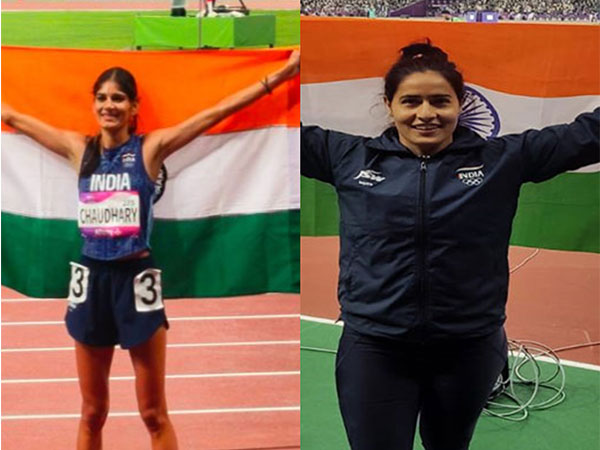 Parul Chaudhary and Annu Rani (Photo: SAI Media/ Athletics Federation of India- Twitter)