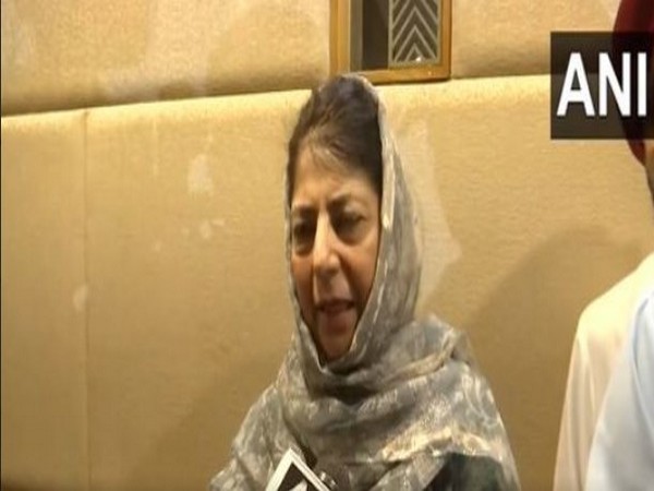 PDP Chief Mehbooba Mufti (Photo/ANI)
