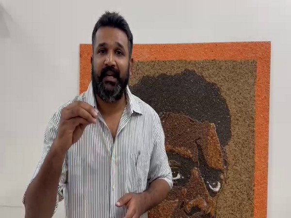 BRS leader Krishank (Photo/ANI)