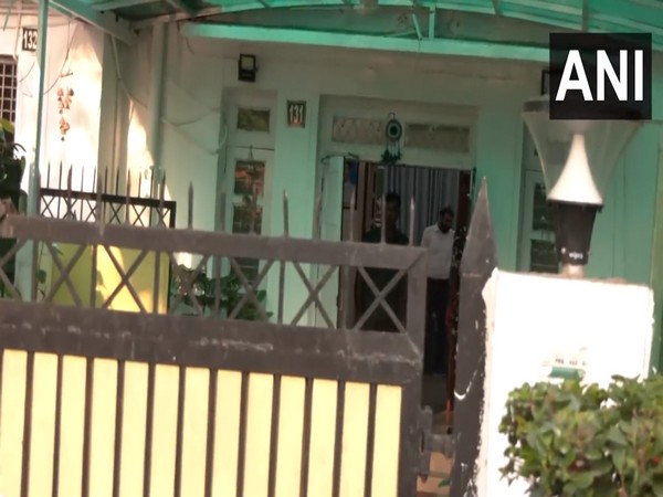 Visuals from AAP MP Sanjay Singh's residence in Delhi. (Photo/ANI)