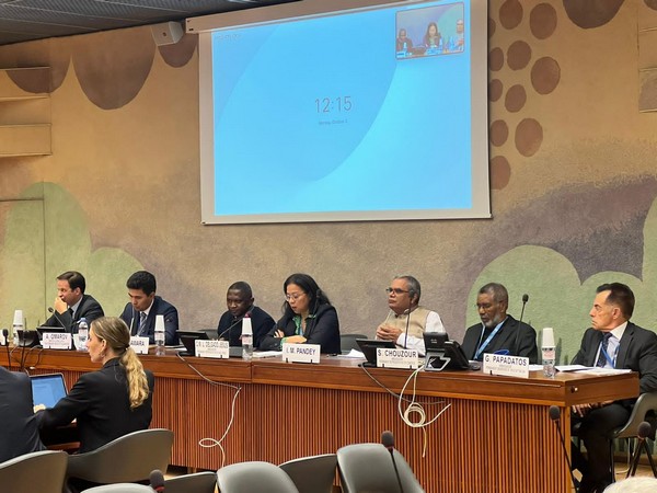 Speakers highlight Mahatma Gandhi's teachings during an event in Geneva.