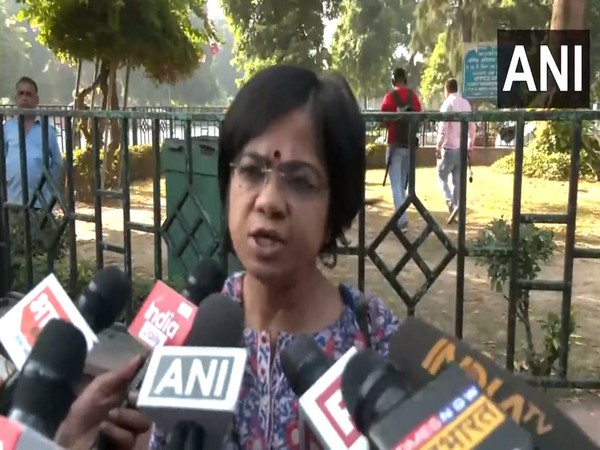 Aam Aadmi Party (AAP) national spokesperson Reena Gupta. (Photo/ANI)