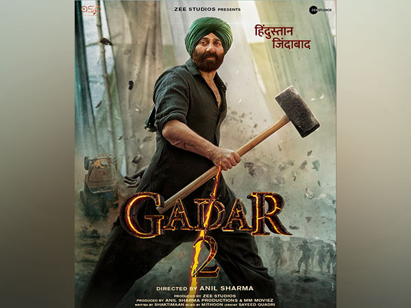Gadar 2 poster (Image source: Twitter)