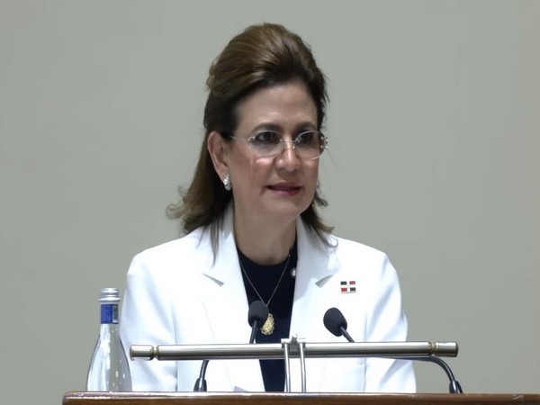 Vice President of the Dominican Republic, Raquel Pena Rodriguez (Photo/ANI)