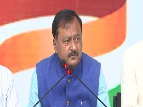    Congress leader Surendra Rajput. (Photo/ANI)