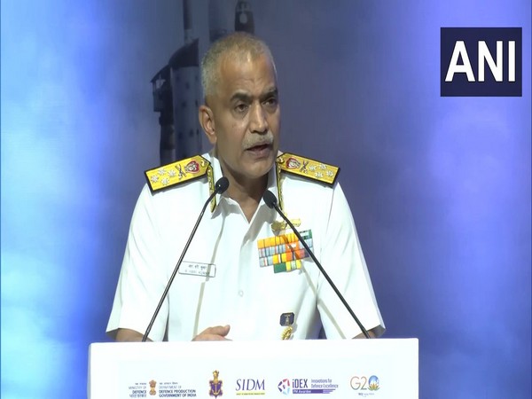 Navy chief Admiral R Hari Kumar (Photo/ANI)