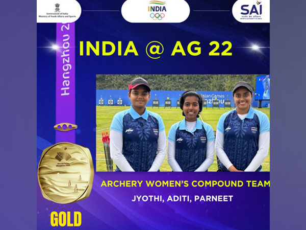 Indian archery compound women's team. (Picture: SAI Media Twitter)