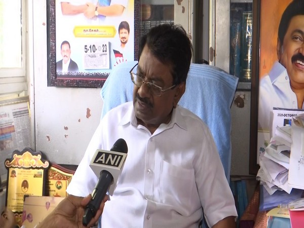 DMK spokesperson TKS Elangovan (Photo/ANI)