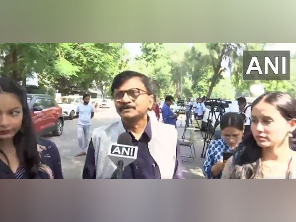 Shiv Sena MP Sanjay Raut (Photo/ANI)