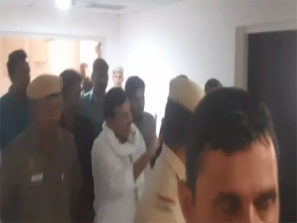 Sanjay Singh to be produced before court by ED officials (Photo/ANI)