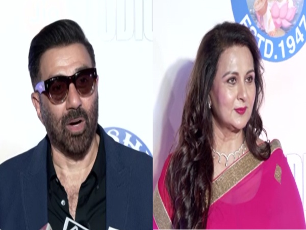 Sunny Deol, Poonam Dhillon (ANI Photos)
