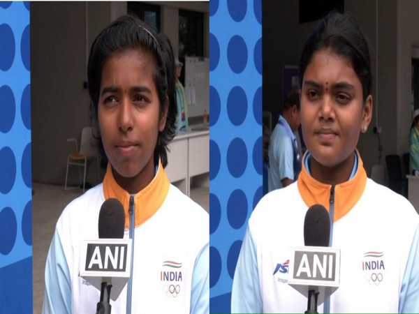 Aditi Gopichand and Jyothi Surekha Vennam (Photo: ANI)
