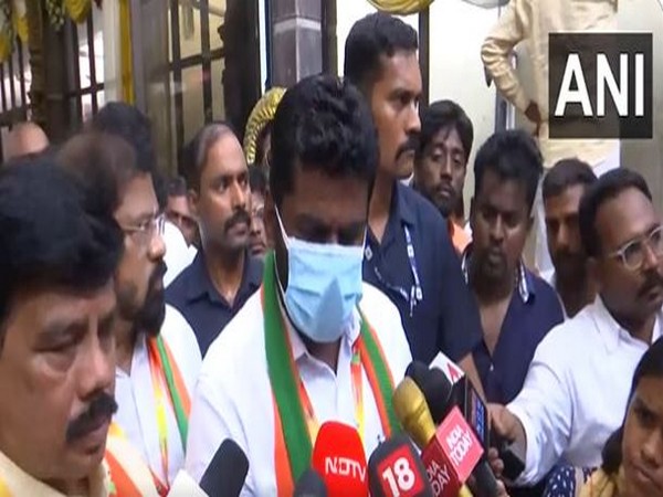 Tamil Nadu BJP Chief K Annamalai (Photo/ANI)