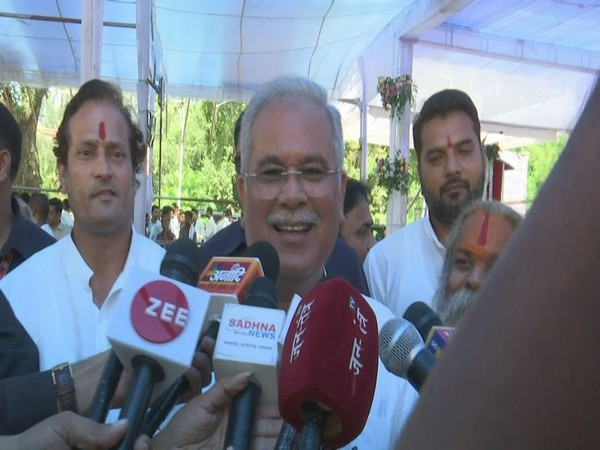 Chhattisgarh Chief Minister Bhupesh Baghel (Photo/ANI)