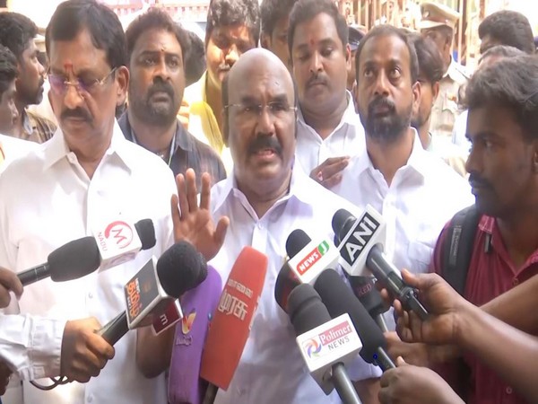 AIADMK leader D Jayakumar (Photo/ANI)